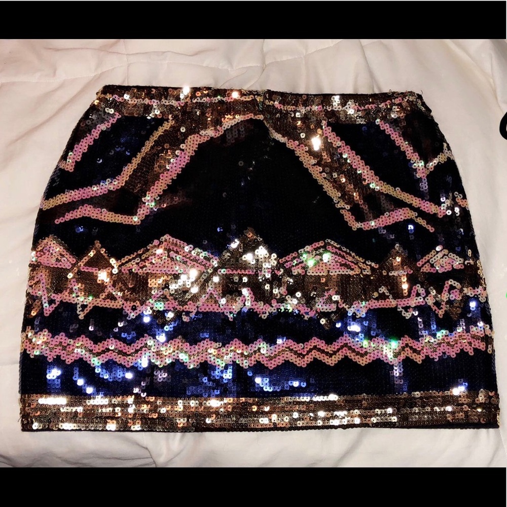 Sequin Skirt